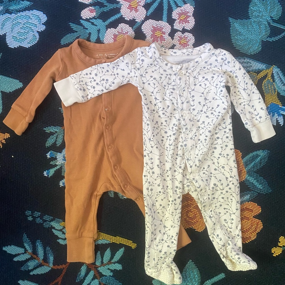 Colored Organics Sleepers 0-3 months